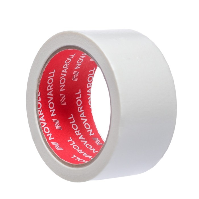 Малярная лента 48мм*25м  Малярная лента 48мм*25м "Нова Ролл", белая
