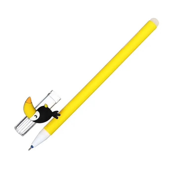 Ручка гелевая-прикол "Тропические обитатели", МИКС