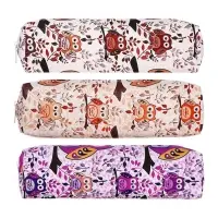 Пенал школьный Calligrata &laquo;Совы&raquo;, на молнии, 1 отделение, с принтом, МИКС