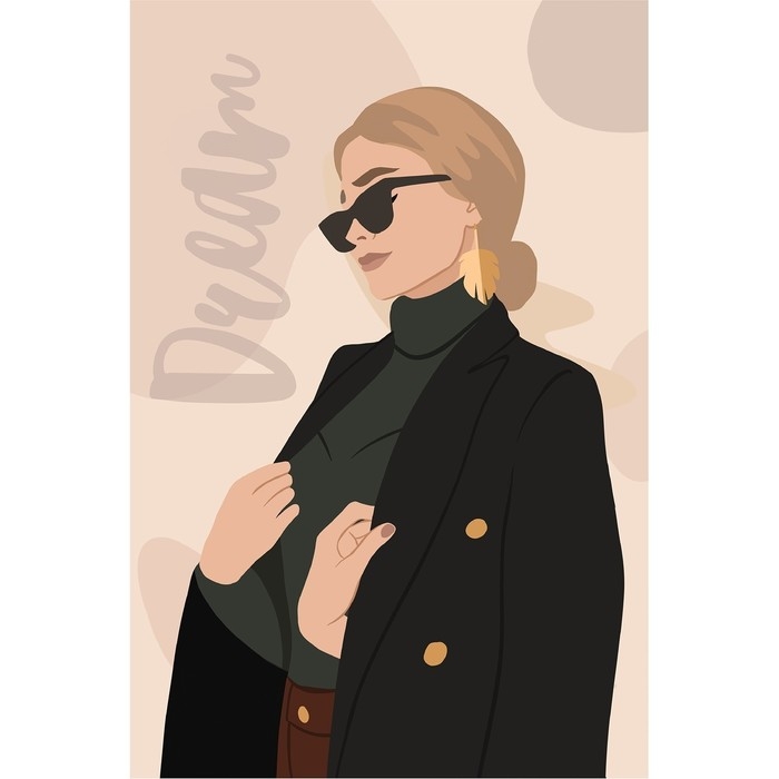 Картина по номерам на холсте с подрамником Dream 20х30 см Картина по номерам на холсте с подрамником Dream 20х30 см