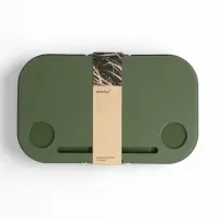 Корзина - столик maclay 2 в 1, складная, 47&times;28.5&times;23.5 см, зелёная