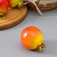 Муляж "Гранат" 10 см, жёлто-красный