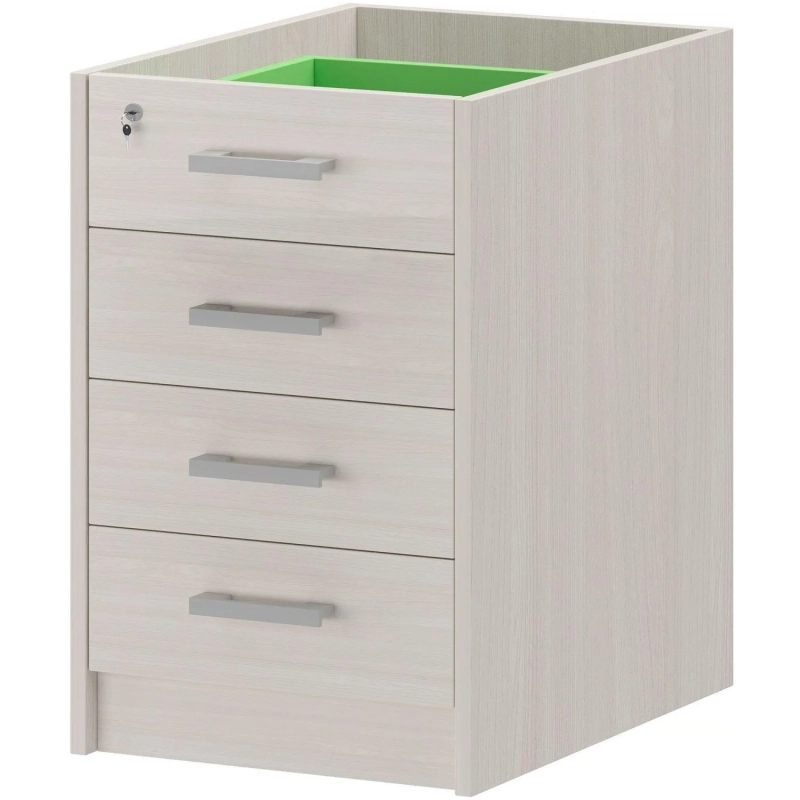 Тумба PT Арго АТ2-07 Каркас тумбы приставной ясень шимо