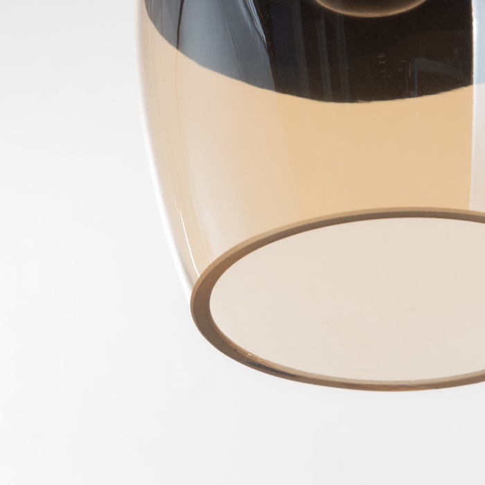 Светильник Светильник "Лорд" 1х40Вт Е27 бронза/черный 12х12х34(134)см