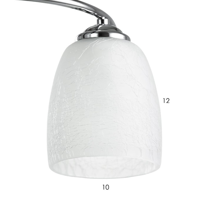 Люстра Люстра "Августа" 6xЕ27 40Вт хром 58х58х25 см BayerLux