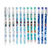 Стираемая ручка &laquo;Аниме&raquo;, гелевая, синий стержень, узел 0.5 мм, МИКС