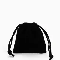 Набор мешочков подарочных 50шт. бархатный, 5,5*5,5, цвет чёрный (9911271)