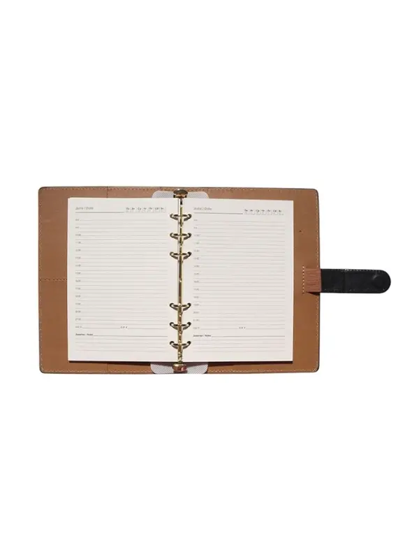 Органайзер на кольцах, C6, с хлястиком, 80л, линия, к/зам, Черный Органайзер на кольцах, C6, с хлястиком, 80л, линия, к/зам, Черный