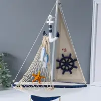 Сувенир интерьерный "Судно рыбацкое" 5х30х45,7 см