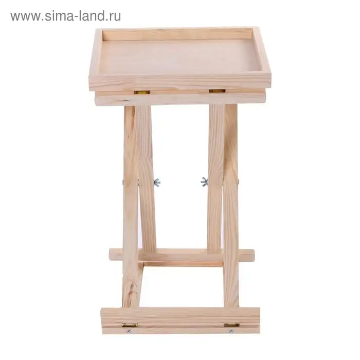 Столик для красок складной 38&times;40&times;64 см, сосна