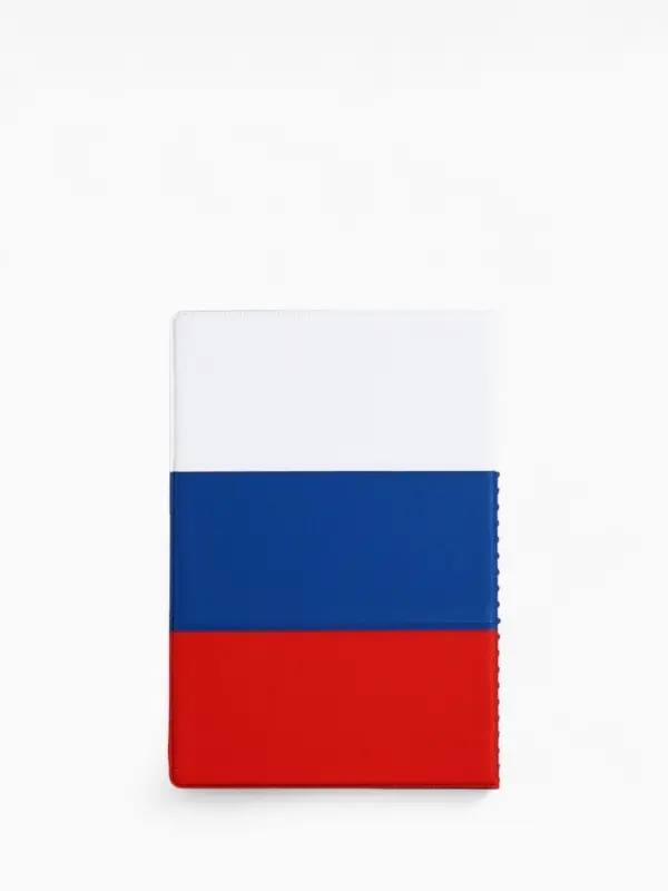 Обложка для паспорта, триколор