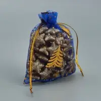 Мешочек подарочный органза &laquo;Волшебный лес&raquo;, 10 х 12 см +/- 1.5 см