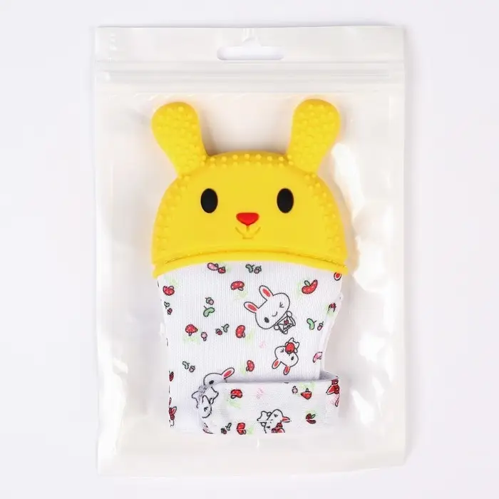 Прорезыватель-рукавичка Крошка Я &laquo;Зайка&raquo;, МИКС