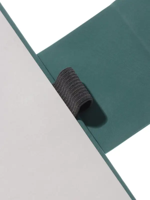 Ежедневник недатированный формат А5, с хлястиком, 96л, линия, пвх, Изумрудный Ежедневник недатированный формат А5, с хлястиком, 96л, линия, пвх, Изумрудный