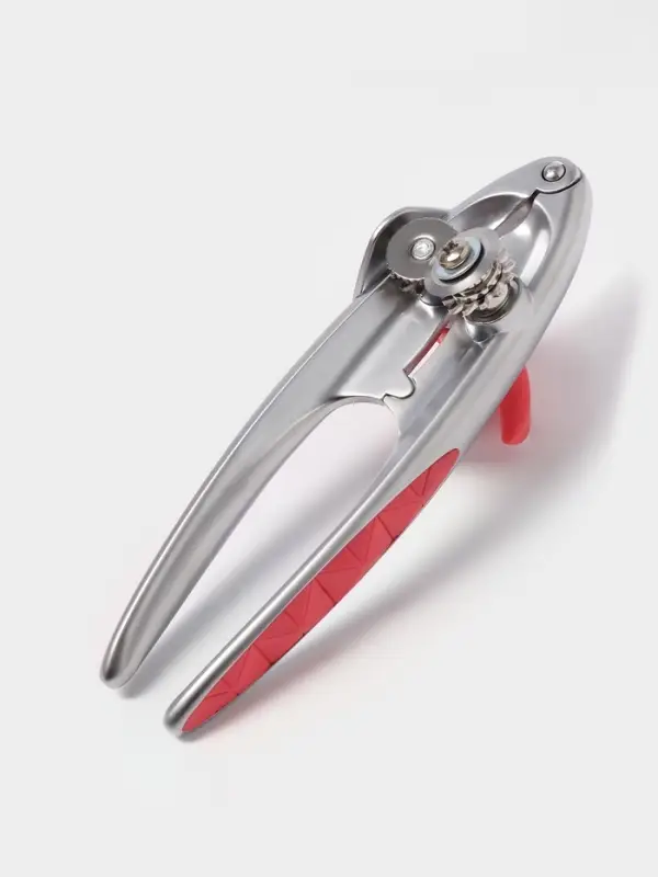 Нож консервный Доляна Redline, 4.5&times;6.2&times;15.7 см, нержавеющая сталь, красный