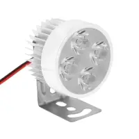 Фара светодиодная для мототехники, 4 LED, IP65, 4.5 Вт, направленный свет