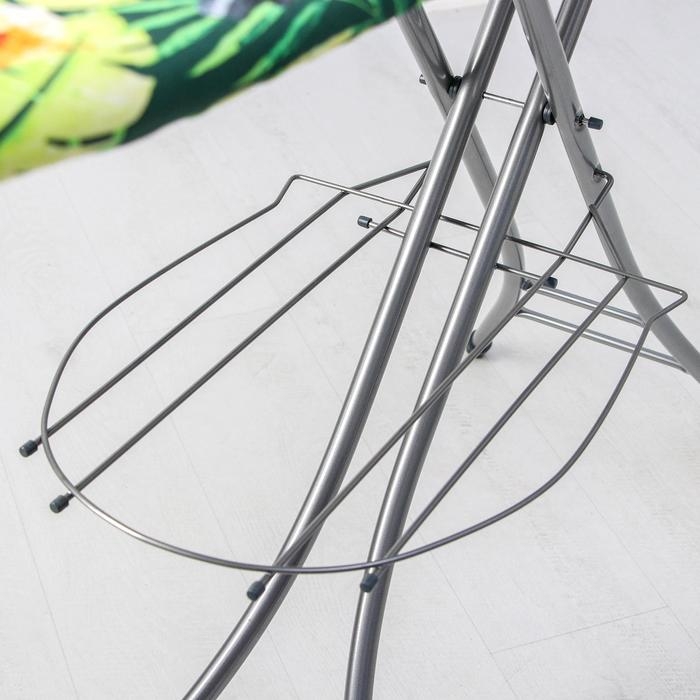 Доска гладильная Nika «Эльза де люкс», 124×40 см, металл, регулируемая высота до 93 см рисунок микс Доска гладильная Nika «Эльза де люкс», 124×40 см, металл, регулируемая высота до 93 см рисунок микс