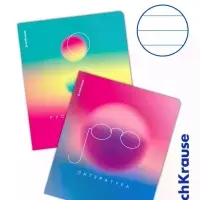 Комплект тетрадей 36 листов в клетку/линейку ErichKrause Gradient, 10 штук