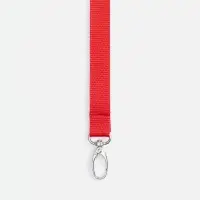 Лента для бейджа Pin, красная