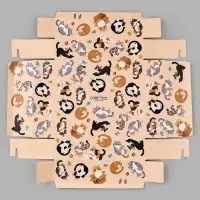 Коробка подарочная &laquo;Котики&raquo;, 23.5 &times; 20.5 &times; 5.5 см