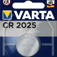 Батарейка литиевая VARTA CR2025 Professional Electronics дисковая 3В бл/1 (06025 101 401)