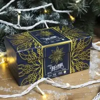 Гирлянда &laquo;Нить&raquo; 10 м, IP44, УМС, белая нить, 100 LED, свечение тёплое белое, 220 В