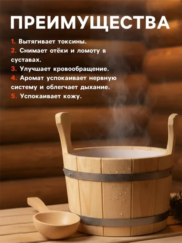 Веник для бани берёзовый, &laquo;Добропаровъ&raquo;