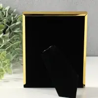 Фоторамка металл на 1 фото 10х15 см "Зебра" золото гальваника 1,7х14,2х19,3 см Фоторамка металл на 1 фото 10х15 см "Зебра" золото гальваника 1,7х14,2х19,3 см