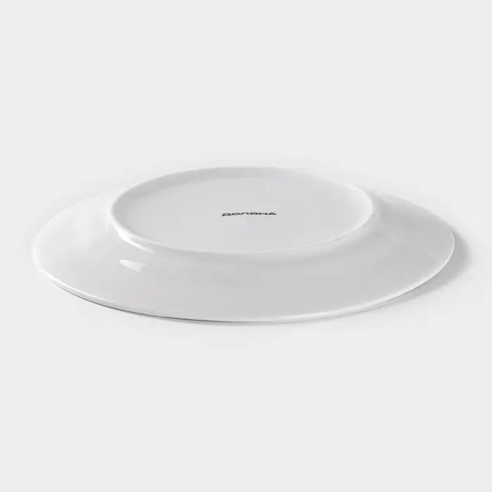 Тарелка фарфоровая десертная Доляна «Зайка», d=20,3 см