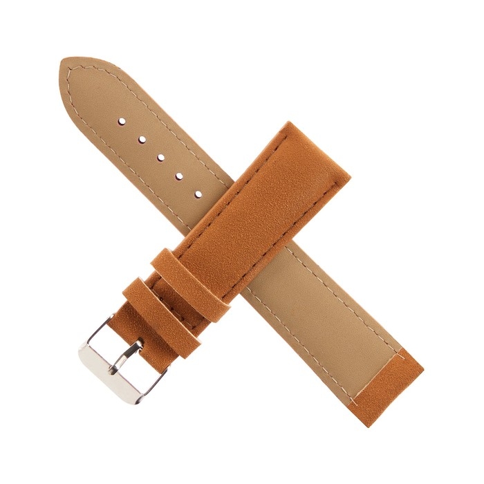 Ремешок для часов Ремешок для часов "Соломон", 22 мм, текстиль, l-20 см, св. коричневый