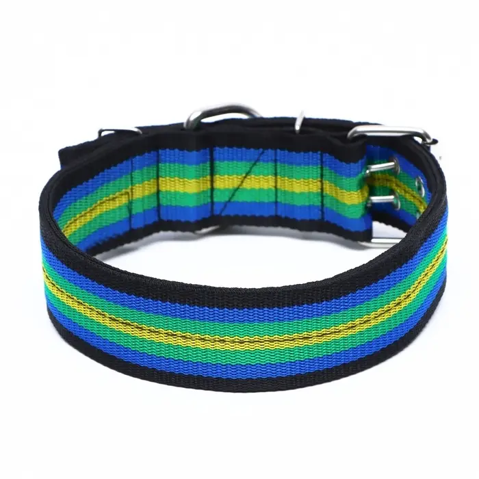 Ошейник четырехслойный, 75&times;5 см, разноцветный