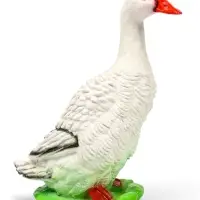Садовая фигура из гипса &laquo;Московская утка&raquo;, 37&times;17&times;21 см