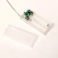 Светодиодная фигура &laquo;Венок&raquo;, 30&times;30&times;5 см, 20 LED, от батареек ААх2, свечение тёплое белое