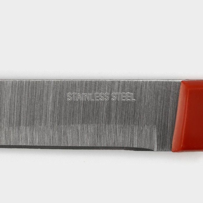 Нож кухонный Доляна «Триколор», лезвие 12,5 см Нож кухонный Доляна «Триколор», лезвие 12,5 см