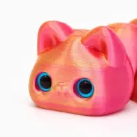 3Д - печатная игрушка &laquo;Кошка&raquo;, подвижная, цвет МИКС