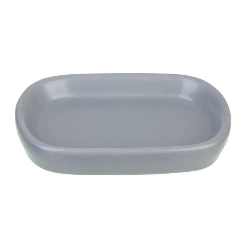 VETTA Мыльница, 13,5x8,8x2,5 см, керамика, "Космос", серый