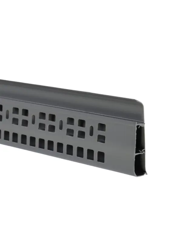 Плинтус напольный &laquo;Деконика&raquo;, 2200&times;70 мм, цвет 548 лофт серый