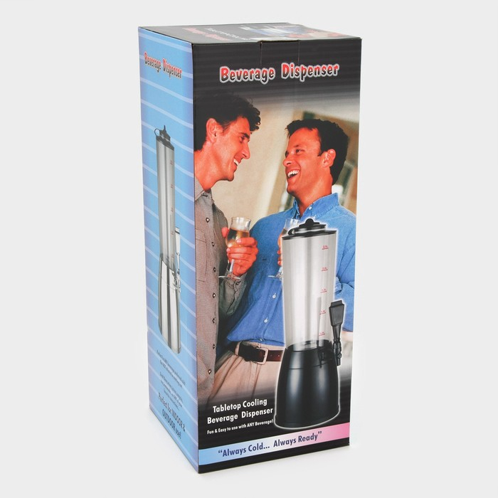 Башня пивная с ёмкостью для льда «Меркурий», 2,5 л, цвет чёрный Башня пивная с ёмкостью для льда «Меркурий», 2,5 л, цвет чёрный