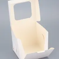 Упаковка под один капкейк, белая, 11 х 11 х 11,1 см