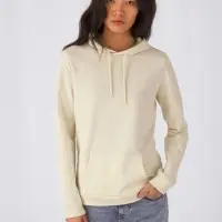 Толстовка с капюшоном женская Hoodie, фиолетовый меланж, размер M