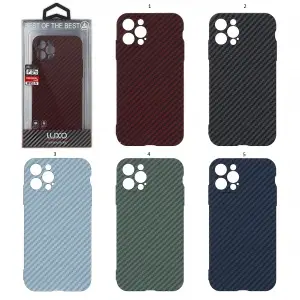 Чехол для iPhone 12 Pro Luxo Carbon Matte