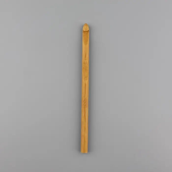 Крючок для вязания, бамбуковый, d=8 мм, 15 см Крючок для вязания, бамбуковый, d=8 мм, 15 см