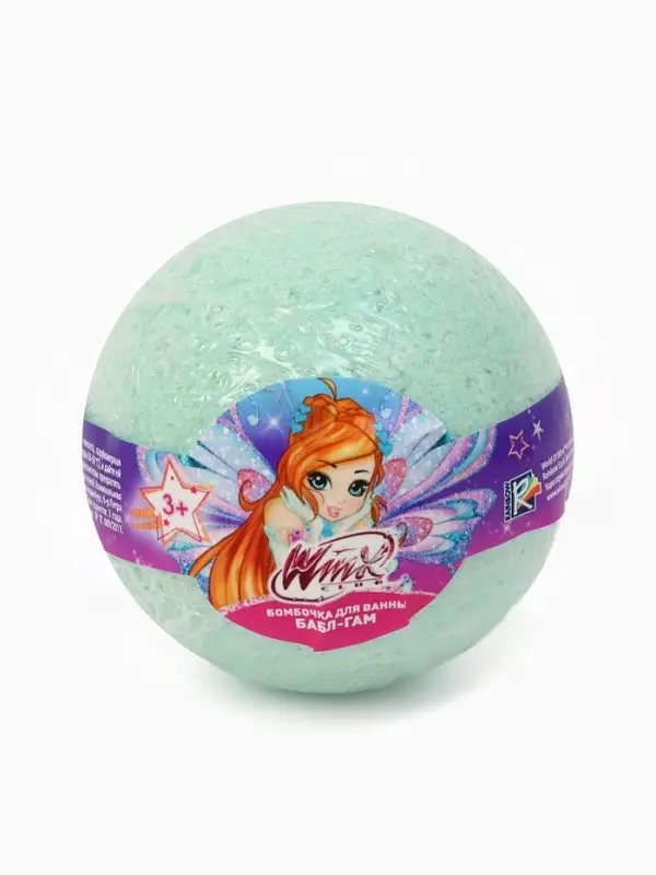 Бомбочка для ванны детская, 120 гр, WINX