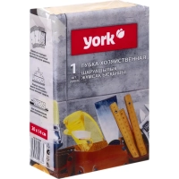 Губка хозяйственная York 20х14см 1шт