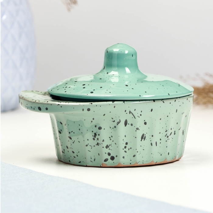 Кокотница  Кокотница "Ностальгия" с крышкой 0,2л / 12х8см, гармония