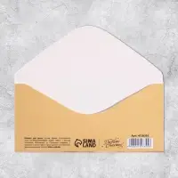 Конверт для денег «Золотой бант»,16.5 × 8 см
