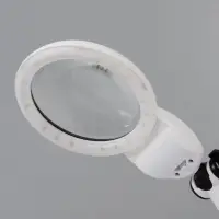 Лампа-лупа для творчества LEDx18 от 3ААА, USB белый 24.5&times;22 см
