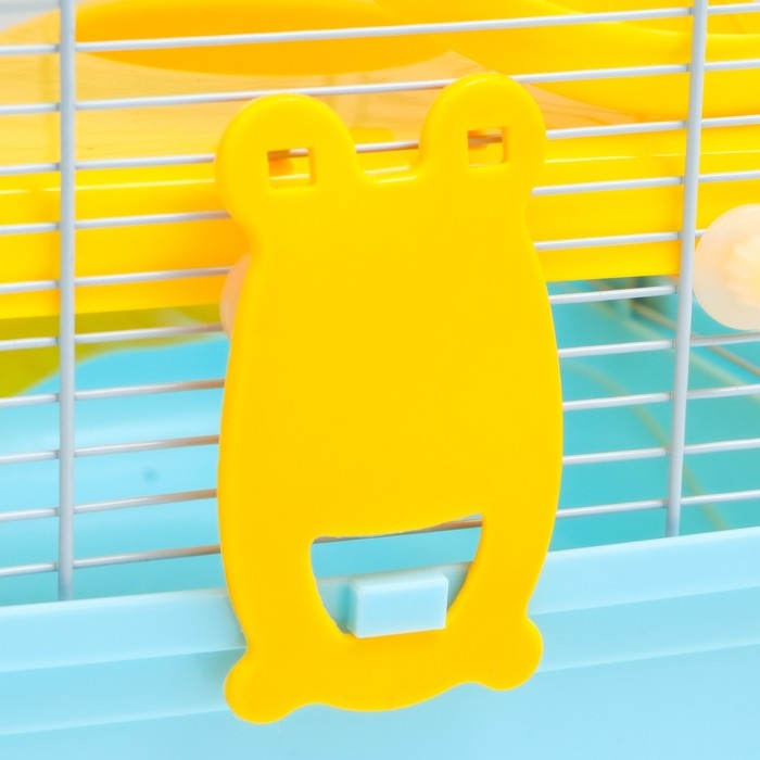 Клетка для грызунов Клетка для грызунов "Пижон", 31 х 24 х 46 см, голубая