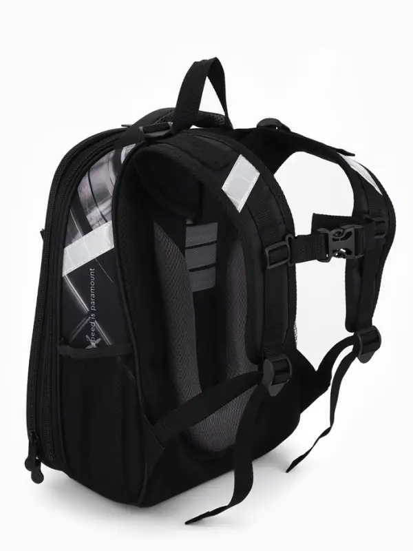 Рюкзак школьный для девочки &laquo;Скорость&raquo;, Stavia, эргономичная спинка, 30&times;16&times;38 см, чёрный