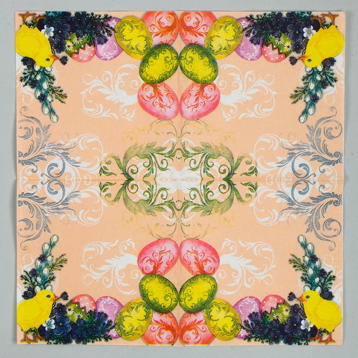 Салфетки бумажные «Пасха» 25х25 см, набор 20 шт. Салфетки бумажные «Пасха» 25х25 см, набор 20 шт.